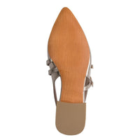 Marco Tozzi Womens Marco Tozzi Womens Gold Buckle Slip On Sandal 2-29409-44