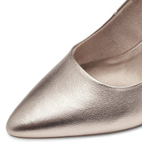 Marco Tozzi Womens Marco Tozzi Womens Gold Heel 2-22420-42
