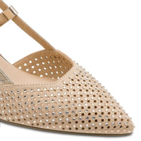 Marco Tozzi Womens Marco Tozzi Womens Gold Pointed Slingback Shoe 2-29667-46