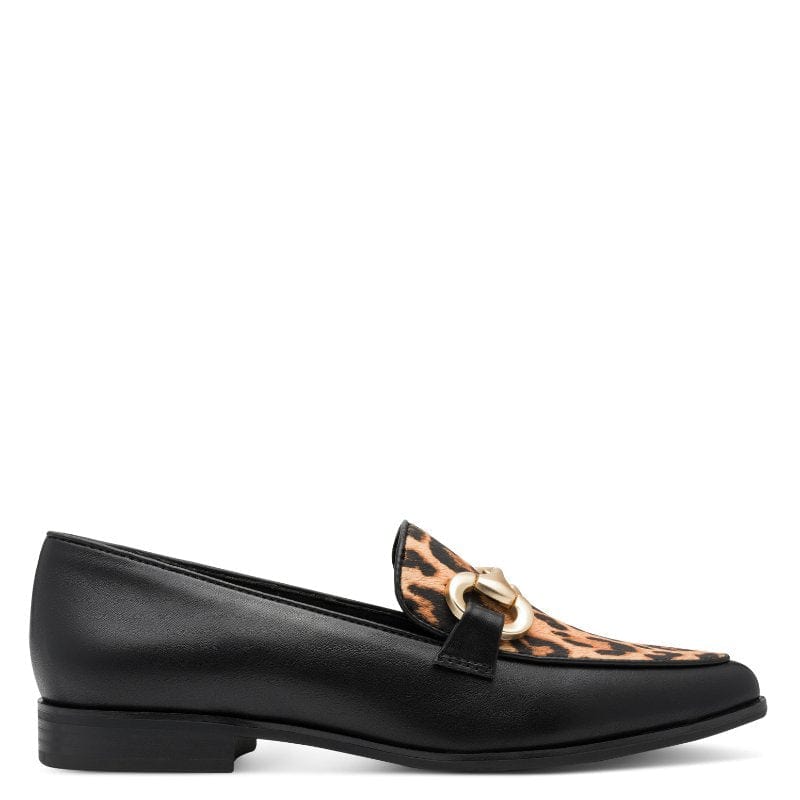 Marco Tozzi Womens Marco Tozzi Womens Leopard Slip-On Shoes 2-24216-45