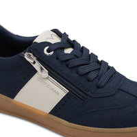 Marco Tozzi Womens Marco Tozzi Womens Navy Side Zip Fashion Trainer 2-23736-46