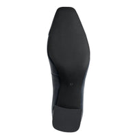 Marco Tozzi Womens Marco Tozzi Womens Navy Slip On Block Heel Shoe 2-22428-47