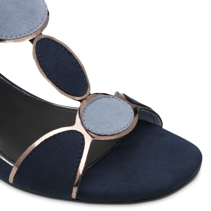 Marco Tozzi Womens Marco Tozzi Womens Navy Slip On Sandal 2-28230-42