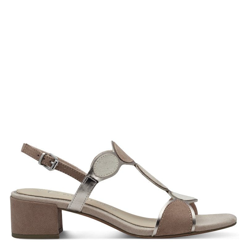 Marco Tozzi Womens Marco Tozzi Womens Nude Slip On Sandal 2-28230-42
