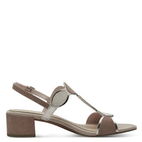 Marco Tozzi Womens Marco Tozzi Womens Nude Slip On Sandal 2-28230-42