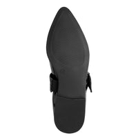Marco Tozzi Womens Marco Tozzi Womens Patent Black Ballerina Shoe 2-22128-45