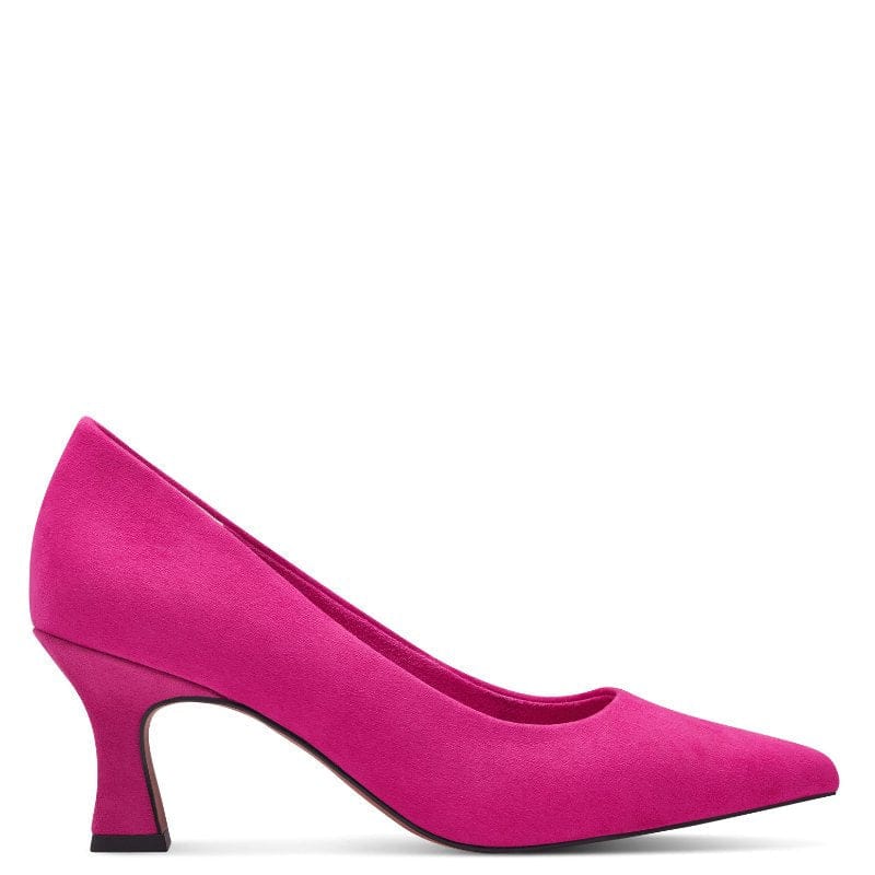 Marco Tozzi Womens Marco Tozzi Womens Pink Slip On Stiletto Heel Shoe 2-22418-41