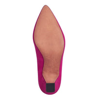 Marco Tozzi Womens Marco Tozzi Womens Pink Slip On Stiletto Heel Shoe 2-22418-41