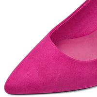 Marco Tozzi Womens Marco Tozzi Womens Pink Slip On Stiletto Heel Shoe 2-22418-41