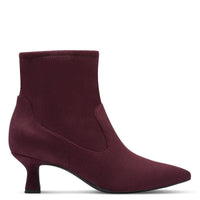 Marco Tozzi Womens Marco Tozzi Womens Red Side Zip High Ankle Boots 2-25314-45