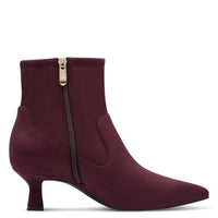 Marco Tozzi Womens Marco Tozzi Womens Red Side Zip High Ankle Boots 2-25314-45