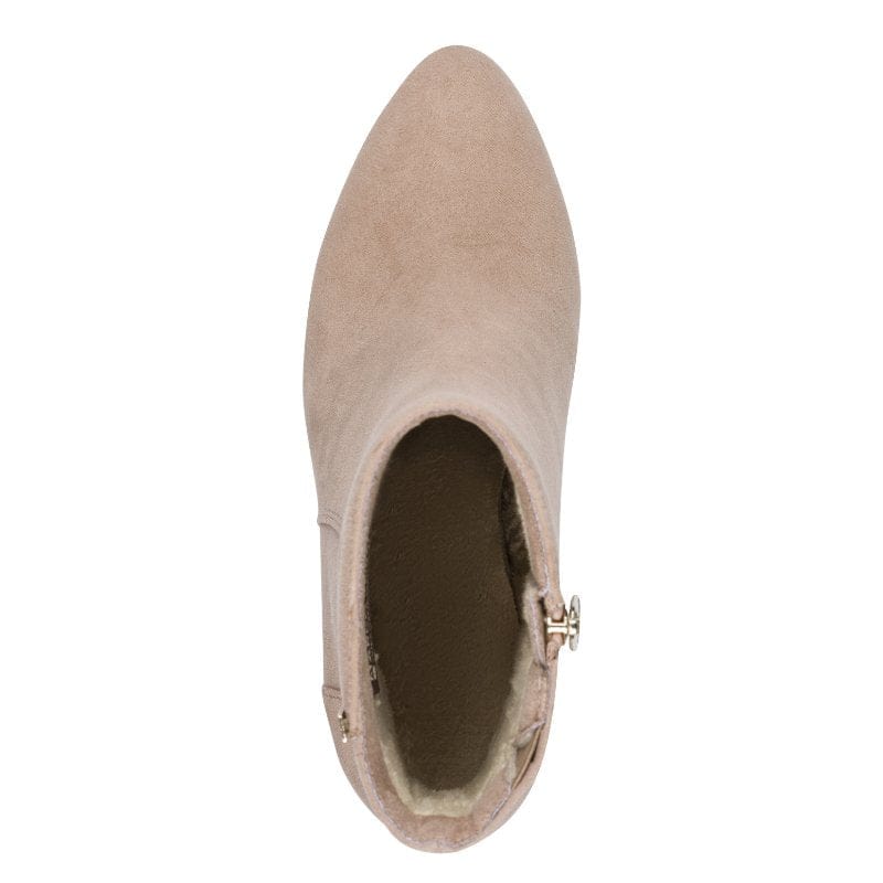Marco Tozzi Womens Marco Tozzi Womens Tan Side Zip High Ankle Boots 2-85302-43