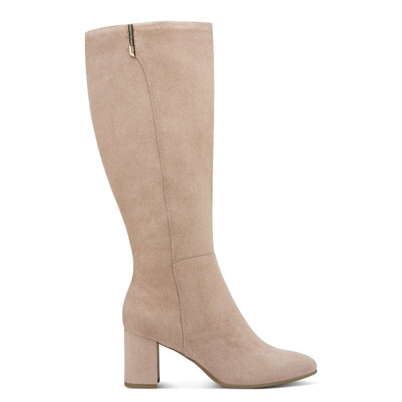 Marco Tozzi Womens Marco Tozzi Womens Tan Side Zip Knee Boots 2-85502-45