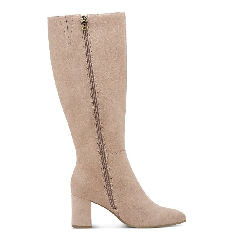 Marco Tozzi Womens Marco Tozzi Womens Tan Side Zip Knee Boots 2-85502-45