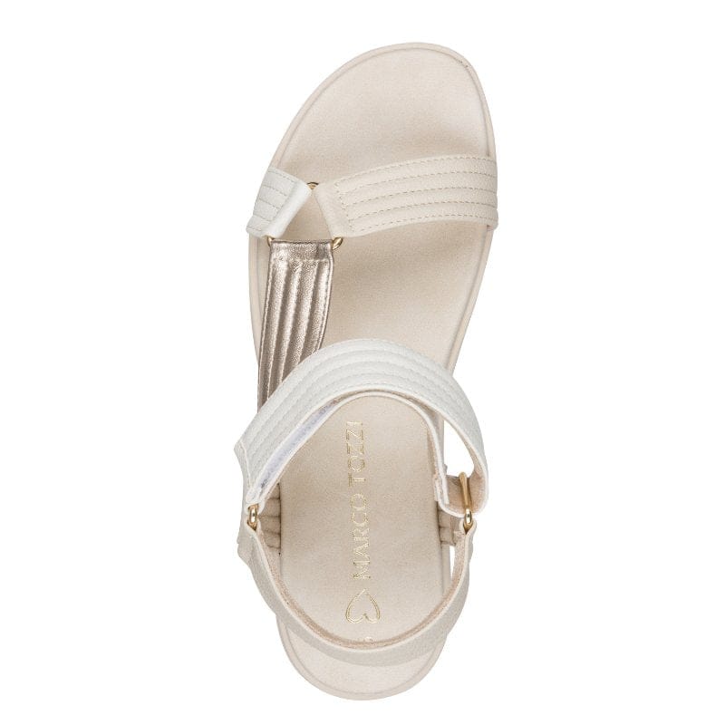 Marco Tozzi Womens Marco Tozzi Womens Tan Slip On Sandal 2-28603-46