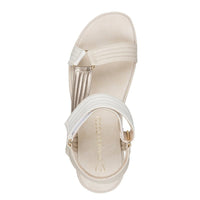 Marco Tozzi Womens Marco Tozzi Womens Tan Slip On Sandal 2-28603-46