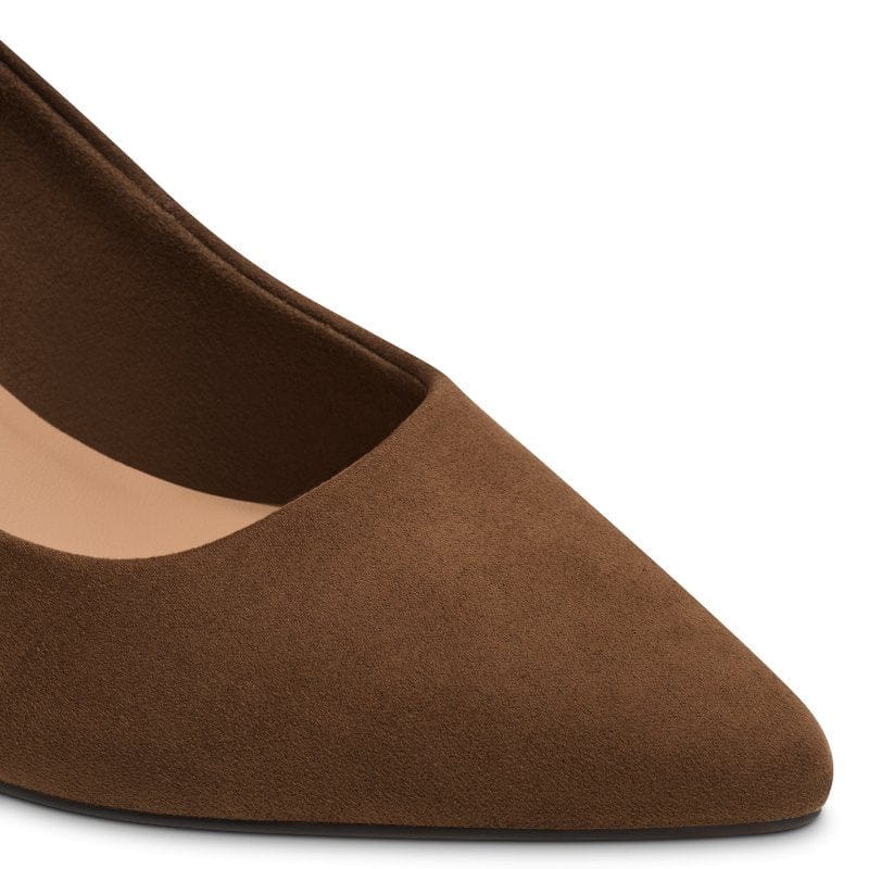 Marco Tozzi Womens Marco Tozzi Womens Tan Slip On Stiletto Heel Shoe 2-22418-41