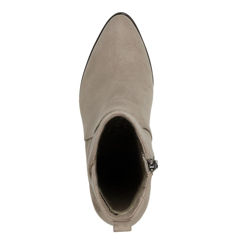 Marco Tozzi Womens Marco Tozzi Womens Taupe Side Zip Ankle Boot 2-25095-41