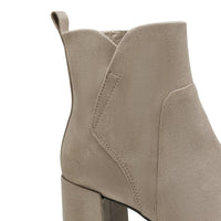 Marco Tozzi Womens Marco Tozzi Womens Taupe Side Zip Ankle Boot 2-25095-41