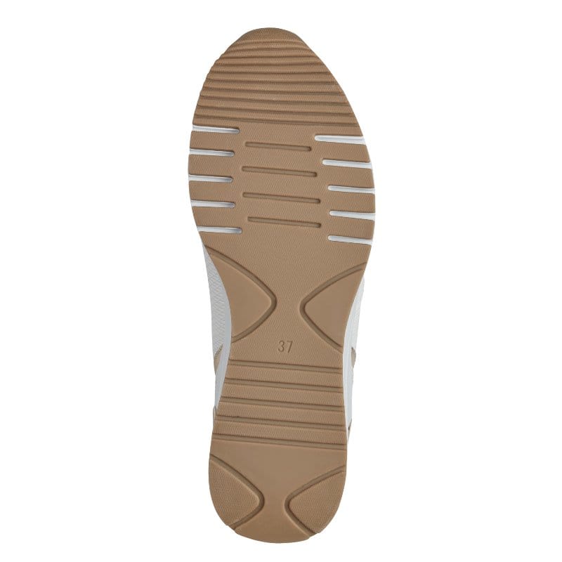 Marco Tozzi Womens Marco Tozzi Womens White Comb Fashion Trainer 2-23738-41
