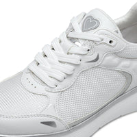 Marco Tozzi Womens Marco Tozzi Womens White Comb Trainer 2-23760-44