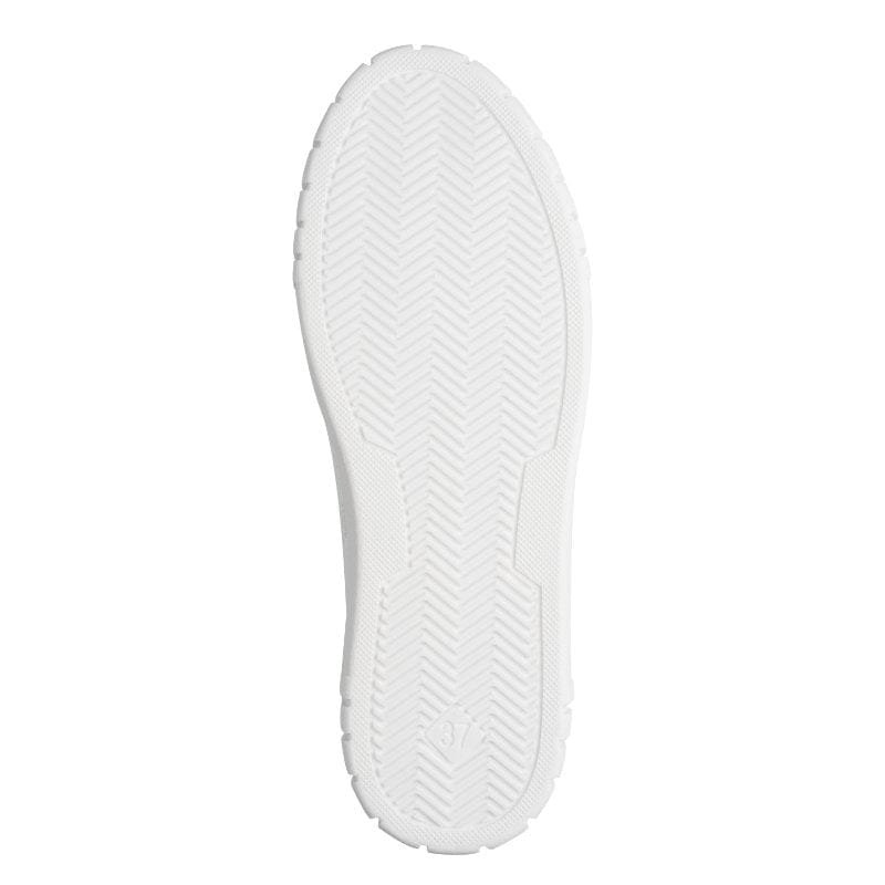 Marco Tozzi Womens Marco Tozzi Womens White Side Zip Fashion Trainer 2-23702-46