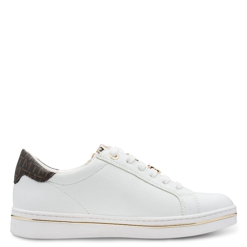 Marco Tozzi Womens Marco Tozzi Womens White Side Zip Fashion Trainer 2-23745-46
