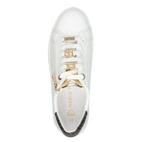 Marco Tozzi Womens Marco Tozzi Womens White Side Zip Fashion Trainer 2-23745-46