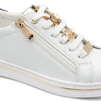 Marco Tozzi Womens Marco Tozzi Womens White Side Zip Fashion Trainer 2-23745-46