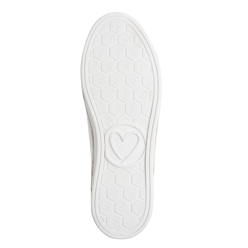 Marco Tozzi Womens Marco Tozzi Womens White Side Zip Fashion Trainer 2-23745-46