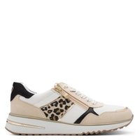 Marco Tozzi Womens Marco Tozzi Womens White Side Zip Fashion Trainer 2-23790-46