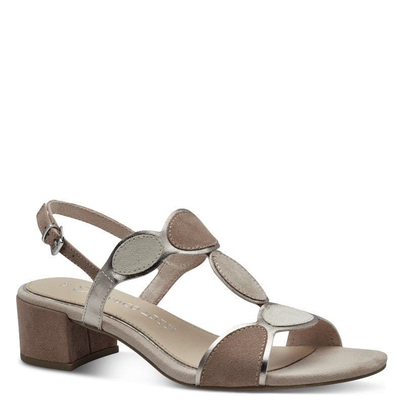 Marco Tozzi Womens NUDE / 3UK Marco Tozzi Womens Nude Slip On Sandal 2-28230-42