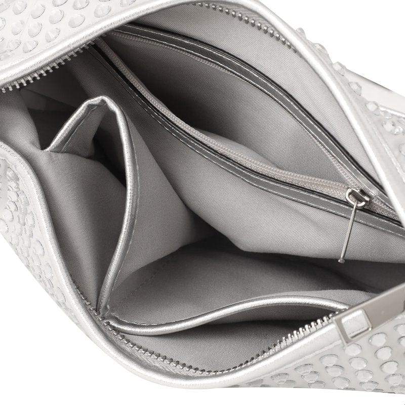 Marco Tozzi Womens SILVER / 1 Marco Tozzi Womens Silver Shoulder Bag 2-81003-46