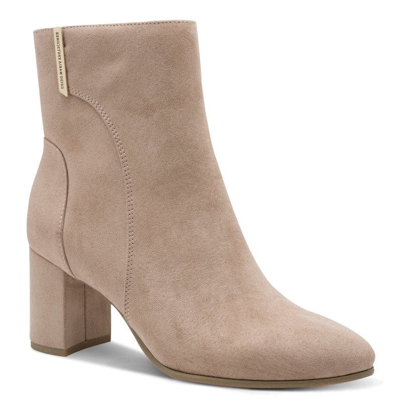 Marco Tozzi Womens TAN / 4UK Marco Tozzi Womens Tan Side Zip High Ankle Boots 2-85302-43