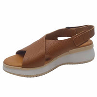 Oh My Sandals Womens Oh My Sandals Womens Tan Leather Sandal - 5661