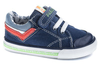 Pablosky Kids NAVY / 4.5UK Pablosky Infant Boys Navy Single Strap Lona Shoe - 984510