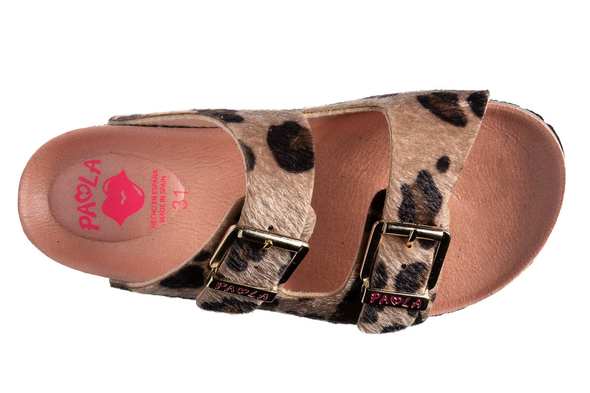 Pablosky Kids Pablosky Girls Leopard Bio Sandal - 883133