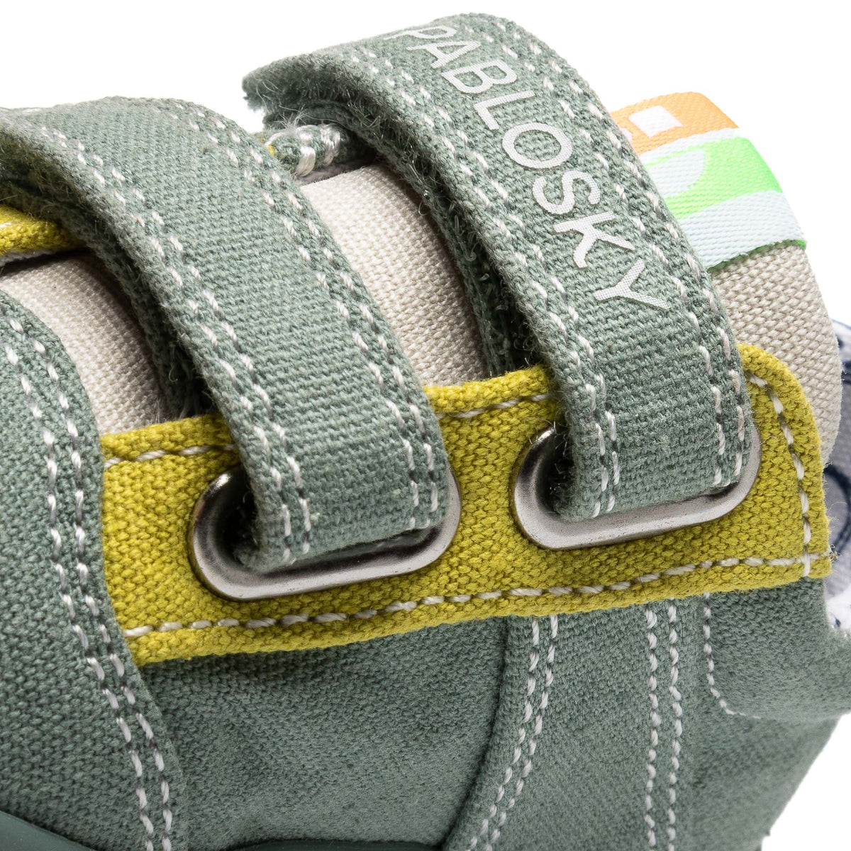 Pablosky Kids Pablosky Infant Boys Green Double Strap Lona Shoe - 984680