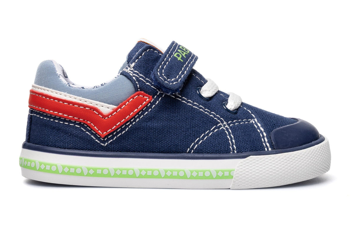 Pablosky Kids Pablosky Infant Boys Navy Single Strap Lona Shoe - 984510