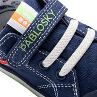Pablosky Kids Pablosky Infant Boys Navy Single Strap Lona Shoe - 984510