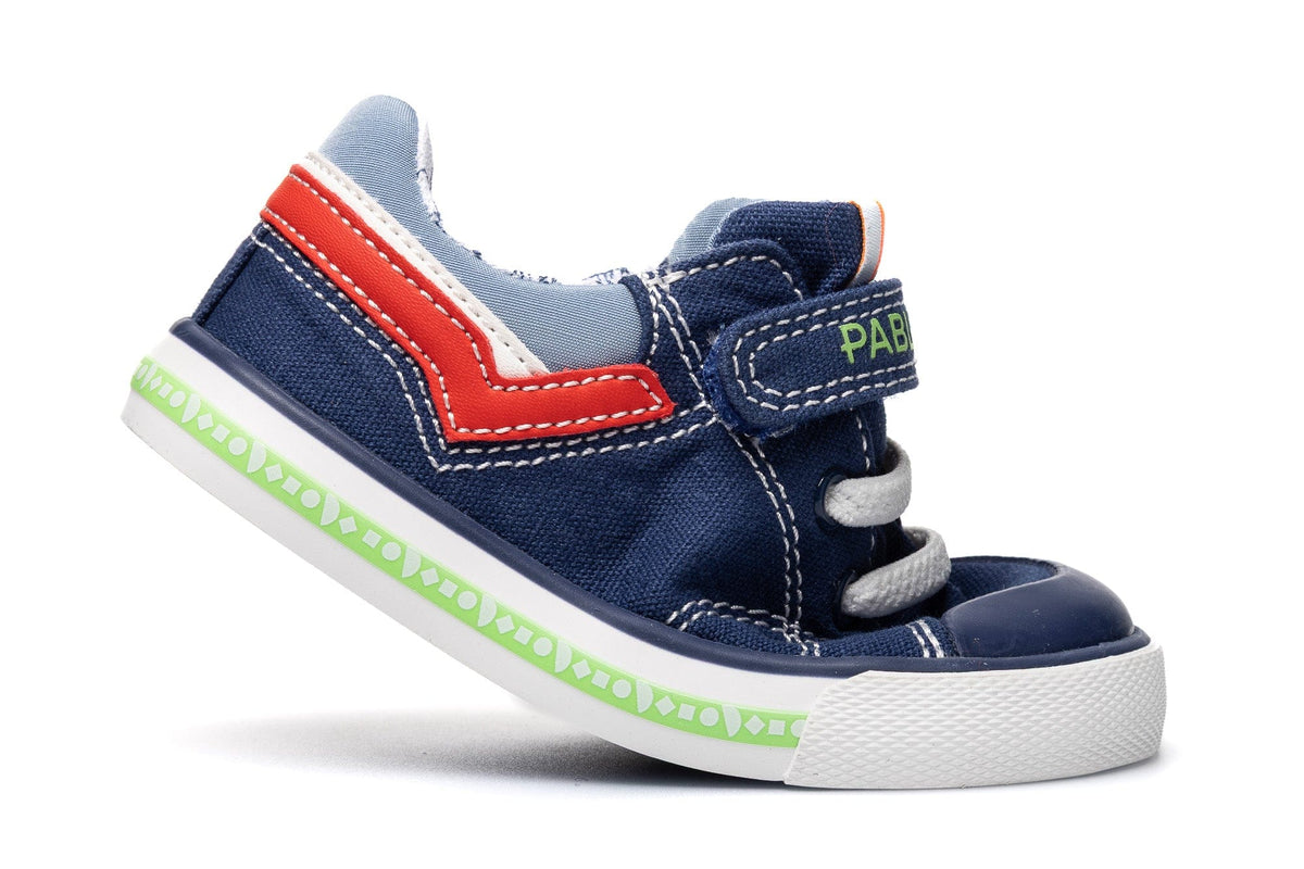 Pablosky Kids Pablosky Infant Boys Navy Single Strap Lona Shoe - 984510