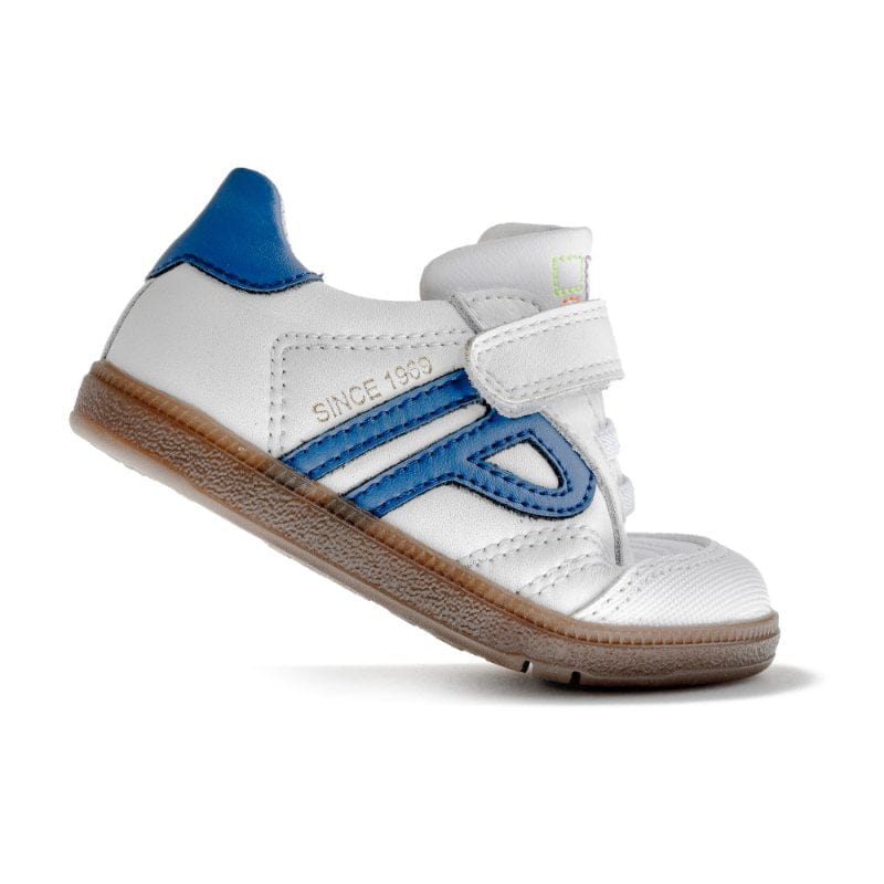 Pablosky Kids Pablosky Infant Boys White Leather Single Strap Sax Shoe - 062304