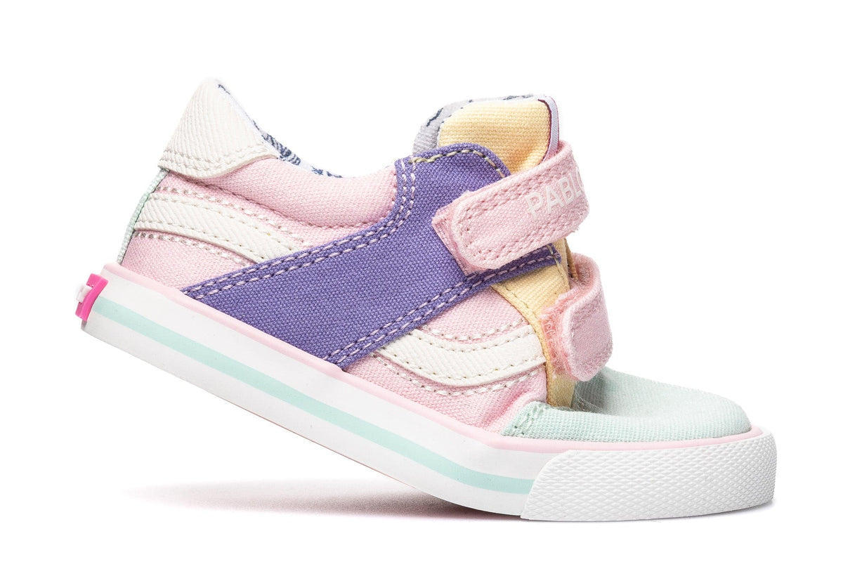 Pablosky Kids Pablosky Infant Girl Pink Double Strap Lona Shoe - 984670