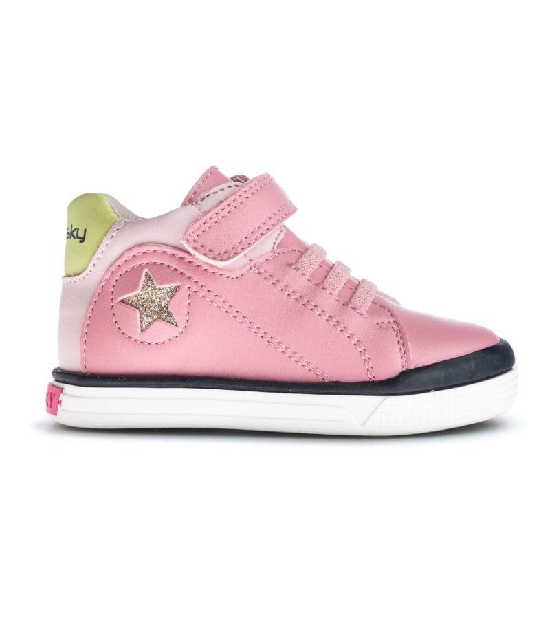 Pablosky Kids Pablosky Infant Girls Pink Leather Runners 022175