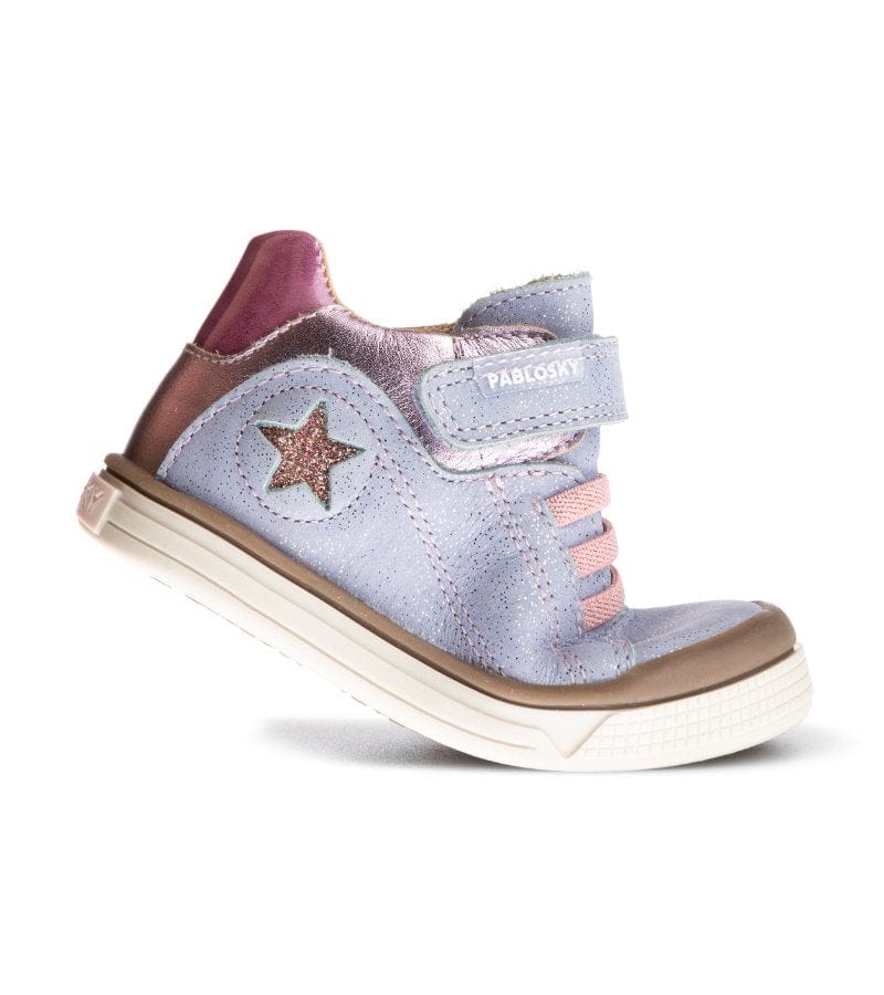 Pablosky Kids Pablosky Infant Girls Pink Leather Runners - 035142