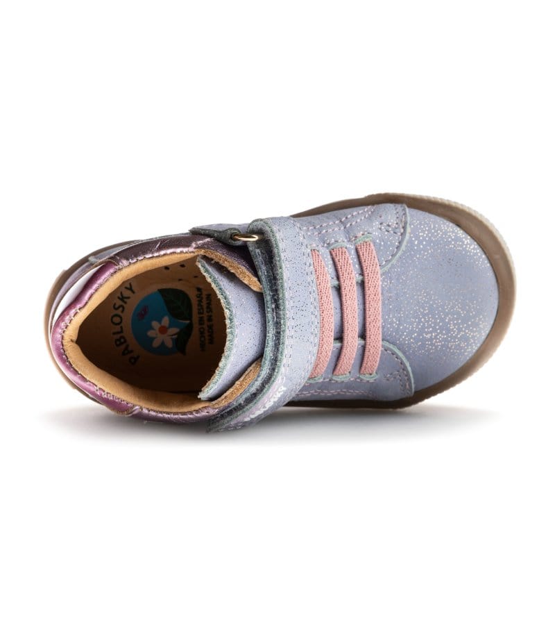 Pablosky Kids Pablosky Infant Girls Pink Leather Runners - 035142