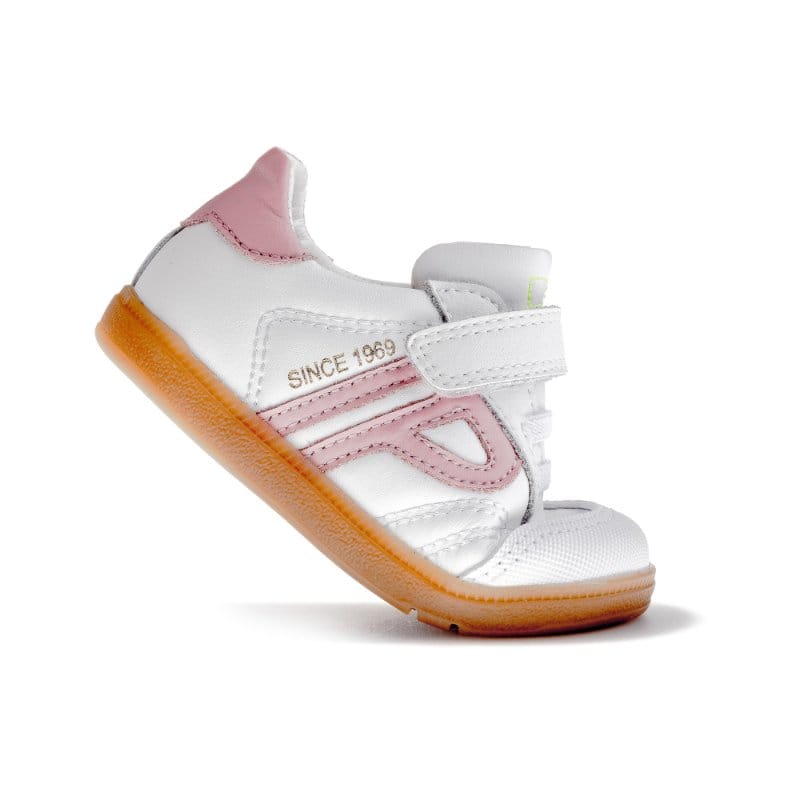 Pablosky Kids Pablosky Infant Girls White Leather Single Strap Sax Shoe - 062307
