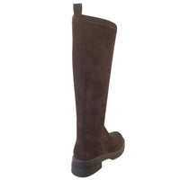 Redz Womens Redz Brown Suede Knee Boot - 250267-11