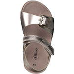 S Oliver Kids S Oliver Junior Girl Metallic Buckle Sandal 5-38501-20