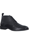 S Oliver Mens S. Oliver Mens Black Leather Dress Boot 5-15101-41